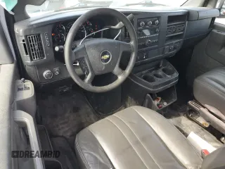 2017 Chevrolet Express Cargo with VIN 1GCWGAFF4H1352771, listed as a Copart auction lot 54472305 with 106,950 mi miles and Salvage title. Bid and sale history available at DreamBid. Image 8.
