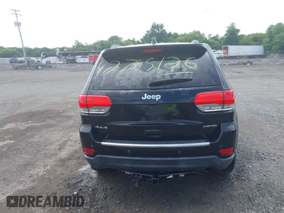 2017 Jeep Grand Cherokee Limited z VIN 1C4RJFBG2HC802920, wystawiony jako IAAI lot #42705126 z przebiegiem 161 489 mil mil oraz . Historia ofert i sprzedaży dostępna na DreamBid. Obrazek 16.