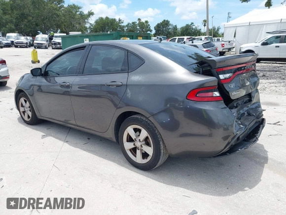 2015 Dodge Dart SXT with VIN 1C3CDFBB1FD420472, listed as a IAAI auction lot 42691640 with 107,560 mi miles and . Bid and sale history available at DreamBid. Image 3.