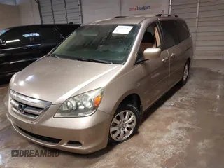 2006 Honda Odyssey EX with VIN 5FNRL38486B106648, listed as a IAAI auction lot 41593786 with 1 mi miles. Bid and sale history available at carsss.com. Image 17.