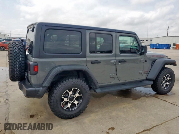 2021 Jeep Wrangler Unlimited Rubicon с VIN 1C4HJXFN9MW792972, выставлен на аукционе Copart как лот 53322835 с пробегом 32 203 миль миль и Списание • Salvage title. История ставок и продаж доступна на DreamBid. Изображение 3.