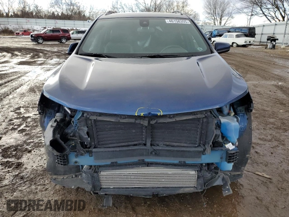 2022 Chevrolet Equinox RS with VIN 3GNAXMEV0NS201500, listed as a Copart auction lot 46158355 with 33,674 mi miles and Clean Title. Bid and sale history available at DreamBid. Image 5.