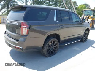 2021 Chevrolet Tahoe LT with VIN 1GNSCNKD8MR183394, listed as a IAAI auction lot 41921631 with 79,842 mi miles and . Bid and sale history available at DreamBid. Image 4.