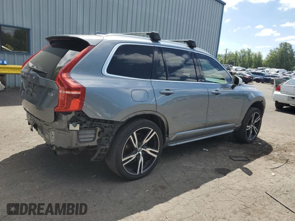 2017 Volvo XC90 R-Design with VIN YV4BC0PM2H1124797, listed as a Copart auction lot 58157644 with 106,770 mi miles and Salvage Title. Bid and sale history available at carsss.com. Image 3.