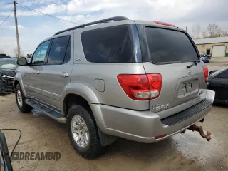 2006 Toyota Sequoia SR5 with VIN 5TDBT44AX6S272135, listed as a Copart auction lot 51696105 with 273,936 mi miles and Salvage Title. Bid and sale history available at DreamBid. Image 2.