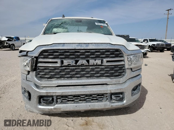 2024 Ram 2500 Big Horn with VIN 3C6UR5DL7RG105949, listed as a Copart auction lot 50240105 with 0 mi miles and Salvage Title. Bid and sale history available at carsss.com. Image 5.