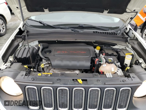 2015 Jeep Renegade Latitude with VIN ZACCJBBT2FPC17663, listed as a Copart auction lot 50494695 with 143,303 mi miles and Salvage Title. Bid and sale history available at carsss.com. Image 11.