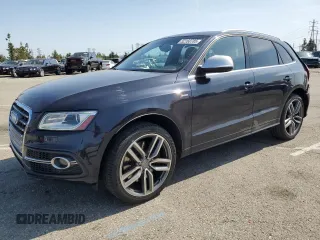 2014 Audi SQ5 Premium Plus z VIN WA1CGAFP3EA090873, wystawiony jako Copart lot #52160785 z przebiegiem 159 664 mil mil oraz Szkoda całkowita • Salvage title. Historia ofert i sprzedaży dostępna na DreamBid. Obrazek 1.