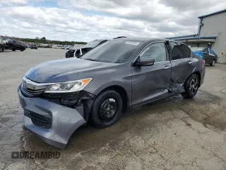 2016 Honda Accord Sedan LX with VIN 1HGCR2F34GA051782, listed as a Copart auction lot 49348985 with 83,854 mi miles and Salvage Title. Bid and sale history available at carsss.com. Image 1.