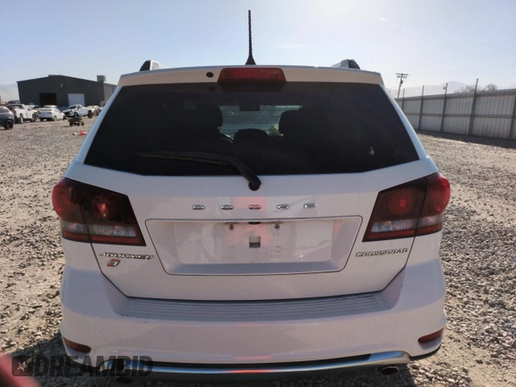 2018 Dodge Journey Crossroad with VIN 3C4PDDGG2JT467065, listed as a Copart auction lot 52802585 with 88,560 mi miles and Salvage Title. Bid and sale history available at DreamBid. Image 6.
