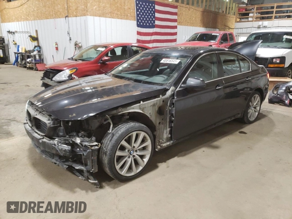 2013 BMW 5 Series 550i xDrive with VIN WBAFU9C56DDY72446, listed as a Copart auction lot 45516545 with 93,780 mi miles and Salvage Title. Bid and sale history available at carsss.com. Image 1.