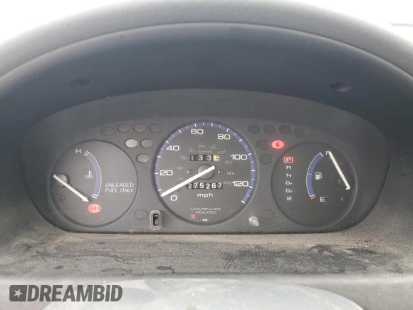 1997 Honda Civic DX with VIN JHMEJ6628VS031179, listed as a Copart auction lot 47281135 with 275,267 mi miles and Salvage Title. Bid and sale history available at DreamBid. Image 9.