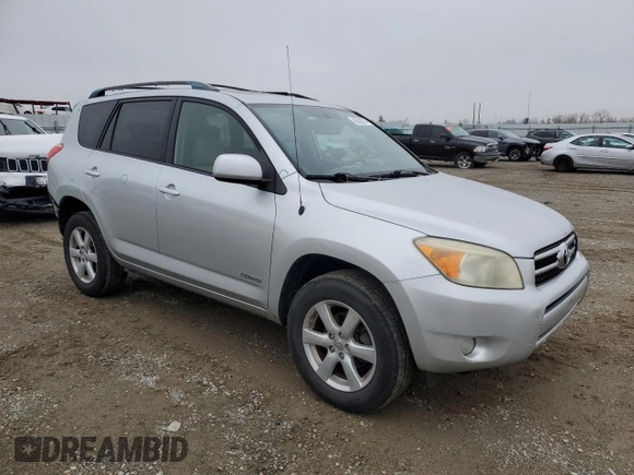2007 Toyota RAV4 Limited with VIN JTMZK31V675008534, listed as a Copart auction lot 85520574 with 276,196 mi miles and Salvage Title. Bid and sale history available at carsss.com. Image 4.