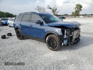 2024 Kia Telluride EX with VIN 5XYP3DGC1RG471384, listed as a Copart auction lot 59708035 with 8,388 mi miles and Salvage title. Bid and sale history available at DreamBid. Image 4.