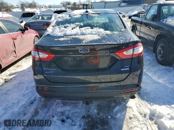 2014 Ford Fusion SE with VIN 3FA6P0HD8ER254128, listed as a Copart auction lot 41591585 with 170,985 mi miles and Salvage Title. Bid and sale history available at carsss.com. Image 6.