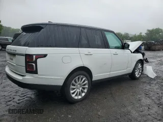 2018 Land Rover Range Rover HSE with VIN SALGS2SV3JA388696, listed as a Copart auction lot 60896105 with 57,951 mi miles and Salvage title. Bid and sale history available at DreamBid. Image 3.