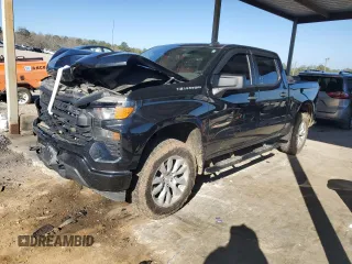 2023 Chevrolet Silverado 1500 Custom with VIN 3GCPDBEK0PG168722, listed as a Copart auction lot 48899655 with 80,007 mi miles and Salvage Title. Bid and sale history available at DreamBid. Image 1.