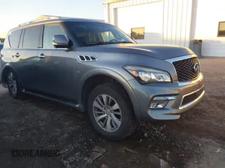 2015 Infiniti QX80 with VIN JN8AZ2NE9F9082782, listed as a IAAI auction lot 41286923 with 189,281 mi miles. Bid and sale history available at carsss.com. Image 1.
