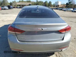 2015 Hyundai Genesis 3.8L with VIN KMHGN4JE0FU084609, listed as a Copart auction lot 42638375 with 87,119 mi miles and Salvage Title. Bid and sale history available at DreamBid. Image 6.
