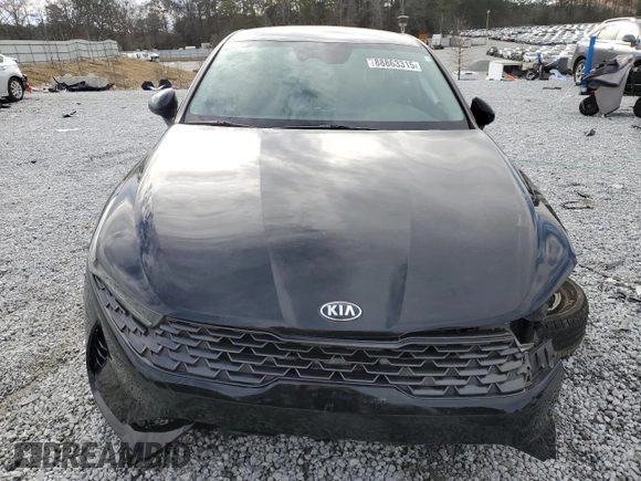 2021 Kia K5 LX with VIN 5XXG24J25MG032267, listed as a Copart auction lot 88863315 with 72,002 mi miles and Salvage Title. Bid and sale history available at carsss.com. Image 5.