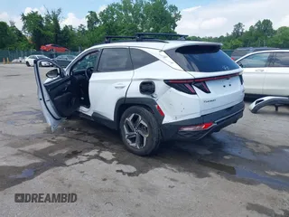 2022 Hyundai Tucson SEL Convenience with VIN KM8JFCA1XNU057877, listed as a IAAI auction lot 42256860 with 54,425 mi miles and . Bid and sale history available at DreamBid. Image 3.