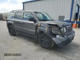 2016 Jeep Patriot Sport z VIN 1C4NJPBB5GD659463, wystawiony jako Copart lot #64998885 z przebiegiem 60 860 mil mil oraz Szkoda całkowita • Salvage title. Historia ofert i sprzedaży dostępna na DreamBid. Obrazek 4.