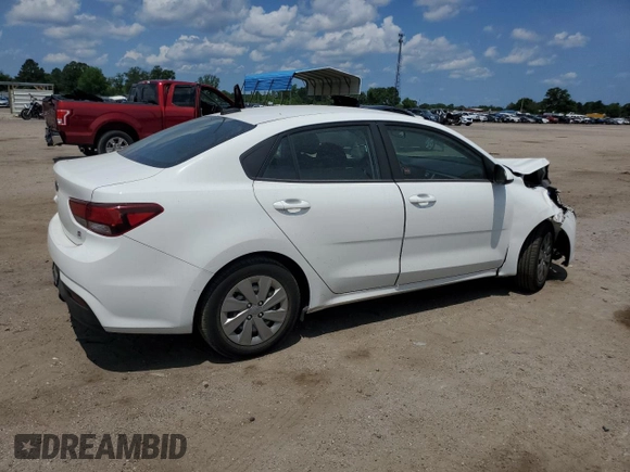 2020 Kia Rio LX with VIN 3KPA24AD2LE278191, listed as a Copart auction lot 52520744 with 78,435 mi miles and Salvage Title. Bid and sale history available at carsss.com. Image 3.