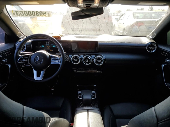 2020 Mercedes-Benz CLA 250 with VIN WDD5J4GB2LN033158, listed as a Copart auction lot 59300053 with 55,667 mi miles and . Bid and sale history available at DreamBid. Image 8.