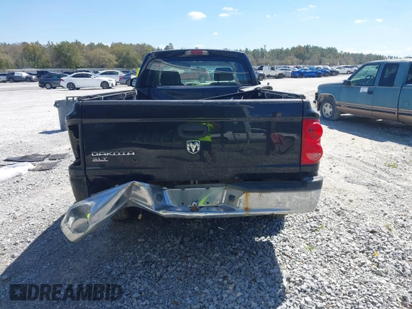 2006 Dodge Dakota SLT with VIN 1D7HE42KX6S714022, listed as a IAAI auction lot 41773416 with 197,196 mi miles and . Bid and sale history available at carsss.com. Image 16.