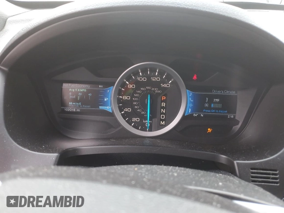 2012 Ford Explorer XLT with VIN 1FMHK8D88CGA13744, listed as a Copart auction lot 59625595 with 102,016 mi miles and Salvage title. Bid and sale history available at DreamBid. Image 9.