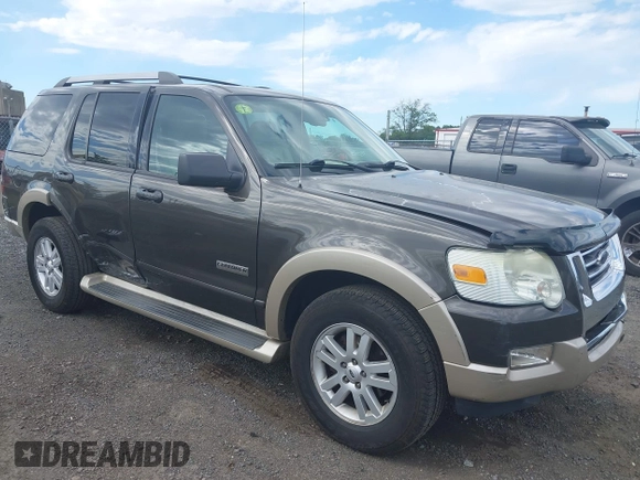 2006 Ford Explorer Eddie Bauer z VIN 1FMEU74E46UA44430, wystawiony jako IAAI lot #42300632 z przebiegiem 167 244 mil mil oraz . Historia ofert i sprzedaży dostępna na DreamBid. Obrazek 1.