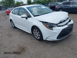 2023 Toyota Corolla LE with VIN 5YFB4MDE7PP068547, listed as a IAAI auction lot 42158965 with 48,735 mi miles. Bid and sale history available at carsss.com. Image 1.