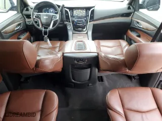 2018 Cadillac Escalade Premium Luxury with VIN 1GYS3CKJ9JR327477, listed as a Copart auction lot 70027314 with 84,060 mi miles and Salvage Title. Bid and sale history available at carsss.com. Image 8.