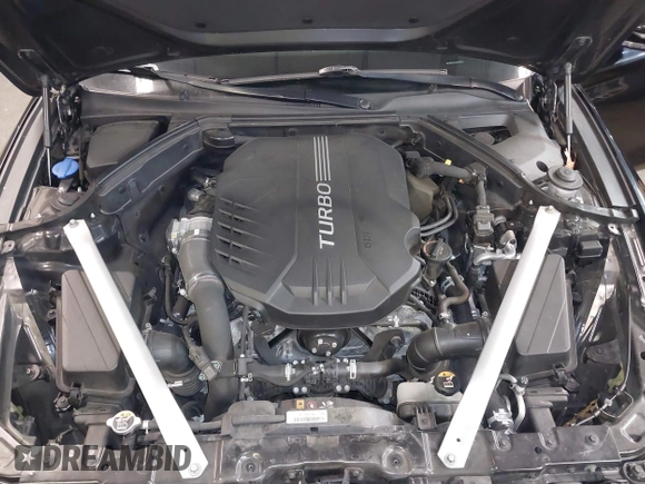 2019 Genesis G70 Advanced with VIN KMTG54LE6KU037582, listed as a IAAI auction lot 42099548 with 63,044 mi miles and . Bid and sale history available at DreamBid. Image 10.