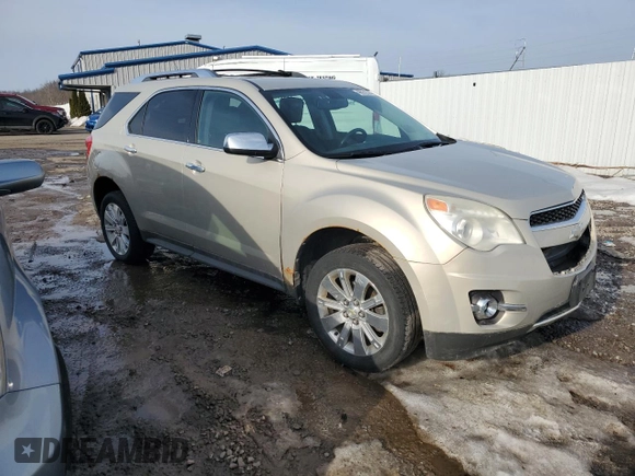 2010 Chevrolet Equinox LTZ with VIN 2CNFLGEY3A6220584, listed as a Copart auction lot 49052525 with 121,427 mi miles and Salvage Title. Bid and sale history available at DreamBid. Image 4.