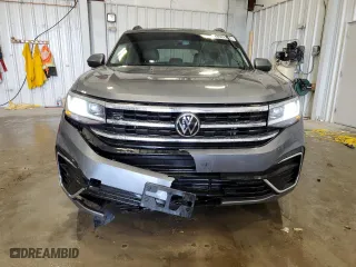 2021 Volkswagen Atlas 3.6L V6 SE w/Technology R-Line with VIN 1V2RR2CA1MC533071, listed as a Copart auction lot 48988215 with 78,881 mi miles and Salvage Title. Bid and sale history available at carsss.com. Image 5.