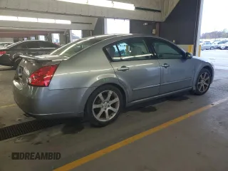 2007 Nissan Maxima 3.5 SE with VIN 1N4BA41E17C836454, listed as a Copart auction lot 78137324 with 166,000 mi miles and Salvage Title. Bid and sale history available at carsss.com. Image 3.