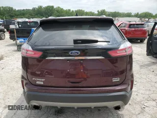 2020 Ford Edge SEL with VIN 2FMPK3J94LBB47444, listed as a Copart auction lot 59854325 with 61,710 mi miles and Salvage title. Bid and sale history available at DreamBid. Image 6.