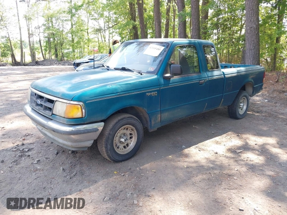 1994 Ford Ranger XL with VIN 1FTCR14AXRTA45664, listed as a IAAI auction lot 42145485 with 22,656 mi miles. Bid and sale history available at carsss.com. Image 2.