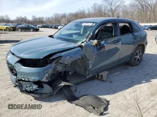 2025 Honda HR-V EX-L z VIN 3CZRZ2H78SM722563, wystawiony jako Copart lot #47380145 z przebiegiem 16 513 mil mil oraz Szkoda całkowita • Salvage title. Historia ofert i sprzedaży dostępna na DreamBid. Obrazek 1.