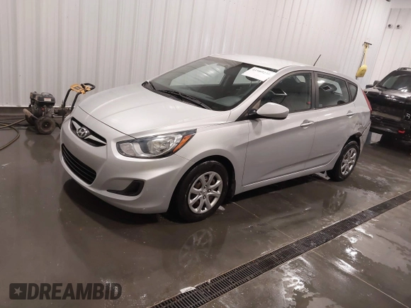 2014 Hyundai Accent GS with VIN KMHCT5AE4EU150877, listed as a IAAI auction lot 41989235 with 68,918 mi miles. Bid and sale history available at carsss.com. Image 21.