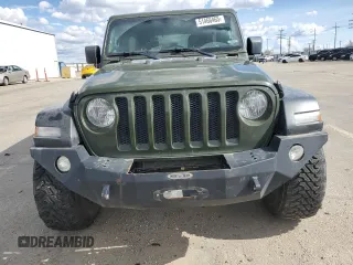 2021 Jeep Wrangler Unlimited Sport S with VIN 1C4HJXDG2MW712223, listed as a Copart auction lot 51466465 with 54,032 mi miles and Salvage Title. Bid and sale history available at carsss.com. Image 5.