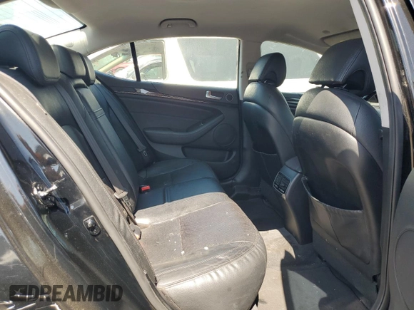 2014 Kia Cadenza Premium with VIN KNALN4D79E5129357, listed as a Copart auction lot 63249684 with 96,664 mi miles and Salvage Title. Bid and sale history available at carsss.com. Image 10.