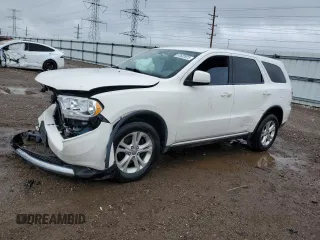 2012 Dodge Durango SXT with VIN 1C4RDJAG2CC207084, listed as a Copart auction lot 57622625 with Not provided miles and Salvage title. Bid and sale history available at DreamBid. Image 1.