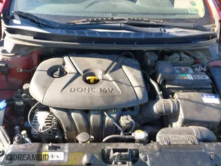 2012 Hyundai Elantra GLS with VIN KMHDH4AE3CU477283, listed as a IAAI auction lot 41701491 with 210,614 mi miles. Bid and sale history available at carsss.com. Image 10.
