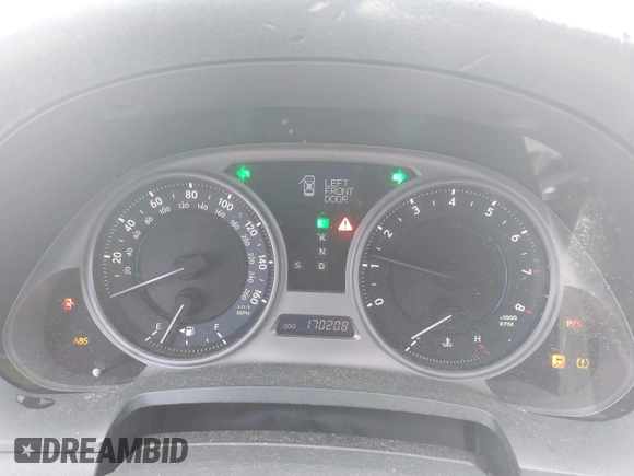 2008 Lexus IS 250 with VIN JTHBK262382072316, listed as a IAAI auction lot 42271350 with 170,208 mi miles and . Bid and sale history available at DreamBid. Image 7.