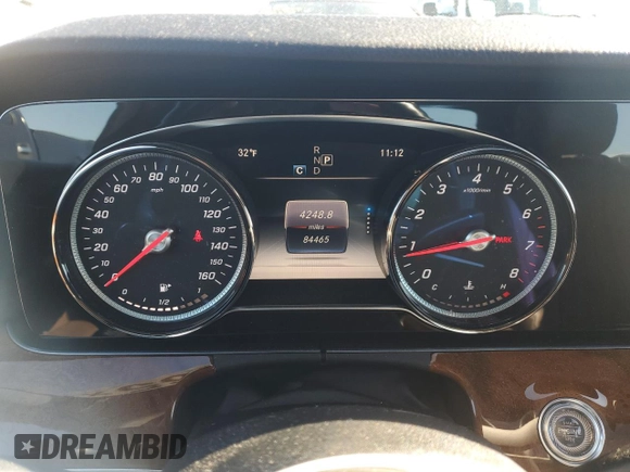 2019 Mercedes-Benz E 450 with VIN WDDZF6JB1KA491755, listed as a Copart auction lot 88234265 with 84,465 mi miles and Salvage Title. Bid and sale history available at DreamBid. Image 9.