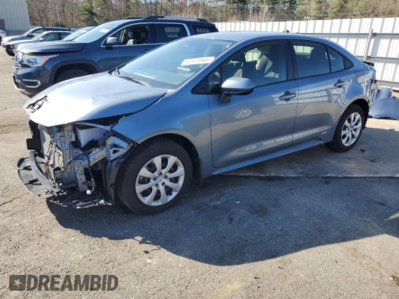 2025 Toyota Corolla Hybrid LE with VIN JTDBDMHE6SJ012428, listed as a Copart auction lot 50814965 with 4,330 mi miles and Salvage Title. Bid and sale history available at carsss.com. Image 1.