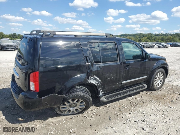 2011 Nissan Pathfinder LE with VIN 5N1AR1NB7BC616527, listed as a Copart auction lot 72164074 with 169,501 mi miles and Salvage Title. Bid and sale history available at carsss.com. Image 3.