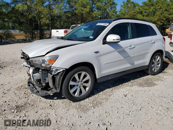 2015 Mitsubishi Outlander Sport 2.4 GT with VIN 4A4AP4AW4FE058126, listed as a Copart auction lot 81371494 with 102,238 mi miles and Clean Title. Bid and sale history available at carsss.com. Image 1.